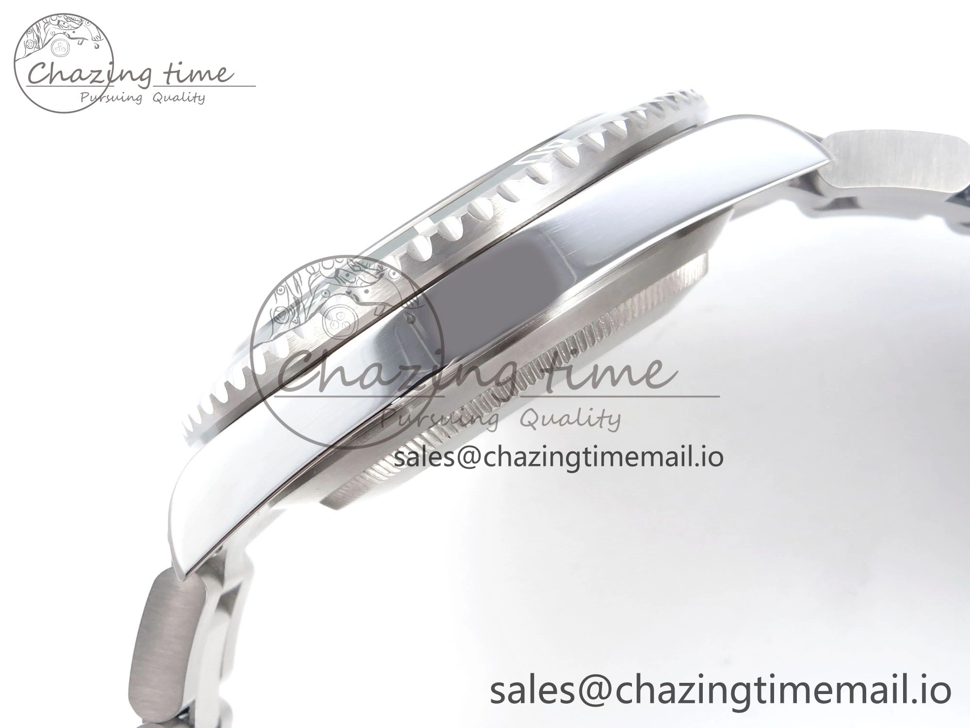 Submariner 40mm 16610 LV Green Ceramic TWF 1:1 Best Edition on Bracelet SH3135 (NO REHAUT ENGRAVING) FreshLook 295