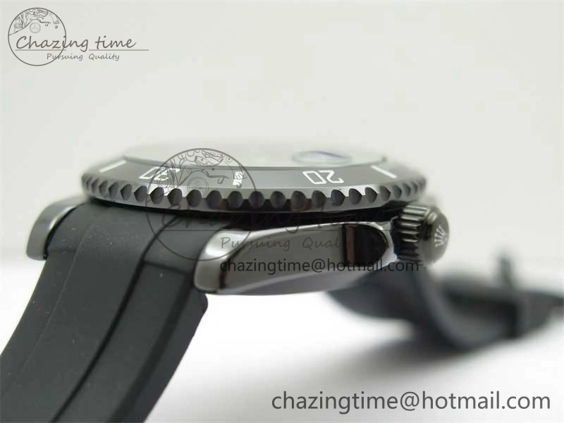 Submariner 40mm Black Ceramic 5GF Best Edition Blue Candy Dial on Black Rubber Strap SA Unique 2473