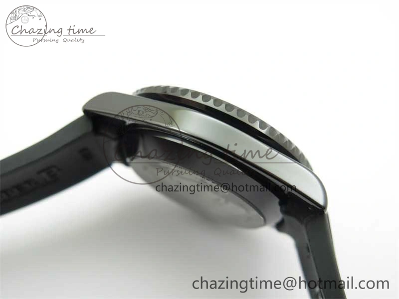 Submariner 40mm Black Ceramic 5GF Best Edition Cream Dial on Black Rubber Strap SA Sustainable 2470