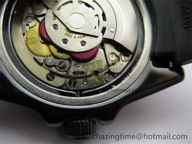 Submariner 40mm Black Ceramic 5GF Best Edition Cream Dial on Black Rubber Strap SA Sustainable 2470