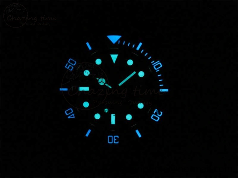 Submariner 40mm Black Ceramic 5GF Best Edition Cream Dial on Black Rubber Strap SA Sustainable 2470