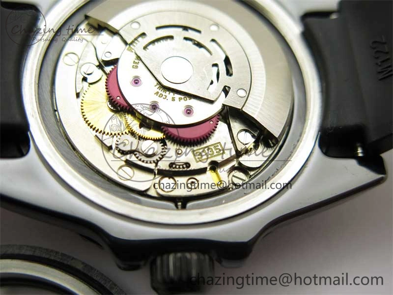 OdorResistant Submariner 40mm Black Ceramic 5GF Best Edition Pink Painting Dial on Black Rubber Strap SA 2472