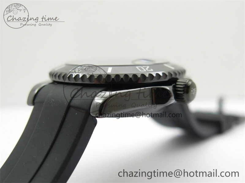 Submariner 40mm Black Ceramic 5GF Best Edition Sea Painting Dial on Black Rubber Strap SA Modern 2471