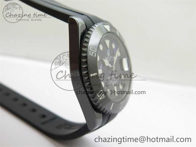 Submariner 40mm Black Ceramic 5GF Best Edition Starry Painting Dial on Black Rubber Strap SA Seasonal 2476