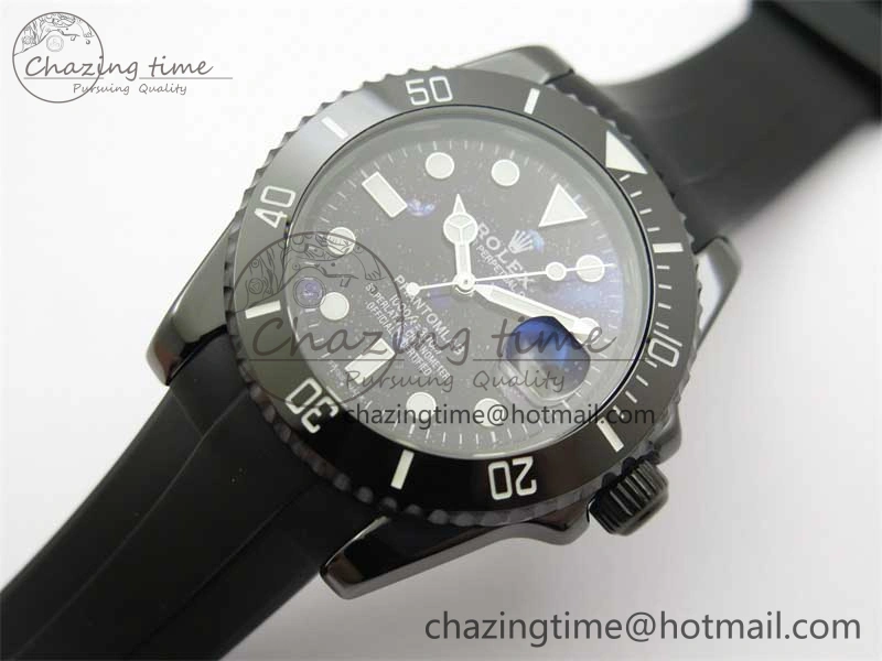 Submariner 40mm Black Ceramic 5GF Best Edition Starry Painting Dial on Black Rubber Strap SA Seasonal 2476
