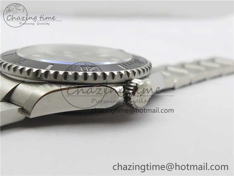Submariner 41mm 124060 No Date 904L Steel ROF 1:1 Best Edition Black Dial On SS Bracelet A Sophisticated 2798