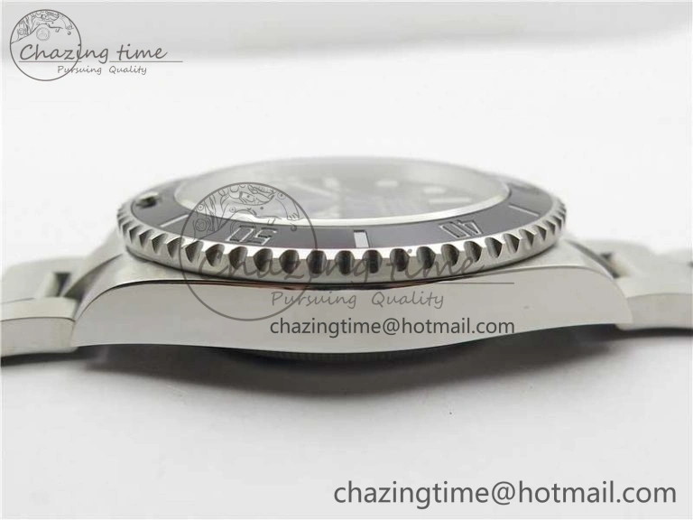 Submariner 41mm 124060 No Date 904L Steel ROF 1:1 Best Edition Black Dial On SS Bracelet A Sophisticated 2798