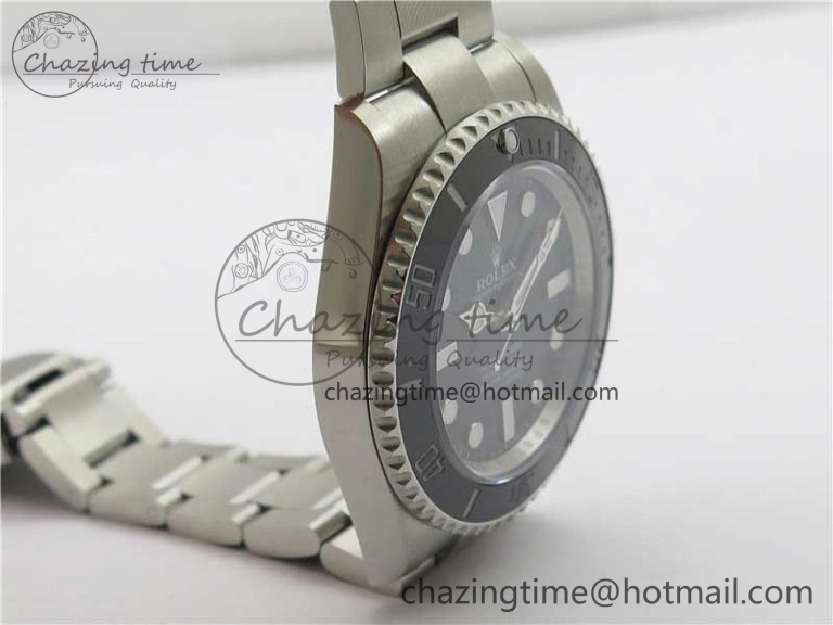 Submariner 41mm 124060 No Date 904L Steel ROF 1:1 Best Edition Black Dial On SS Bracelet A Sophisticated 2798