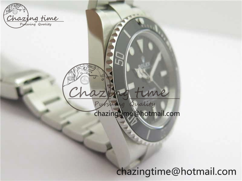 Submariner 41mm 124060 No Date BP Maker Black Dial on SS Bracelet A Sophisticated 2632
