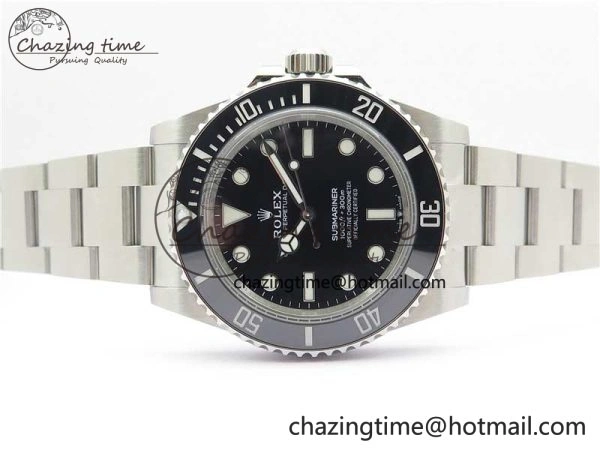 Submariner 41mm 124060 No Date BP Maker Black Dial on SS Bracelet A Sophisticated 2632