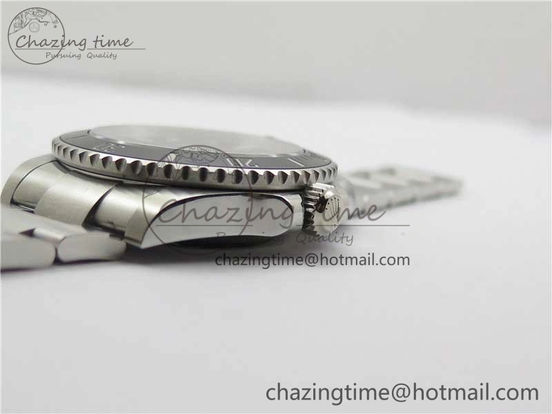 ZeroBulk Submariner 41mm 124060 No Date EWF Black Dial on SS Bracelet A 2764