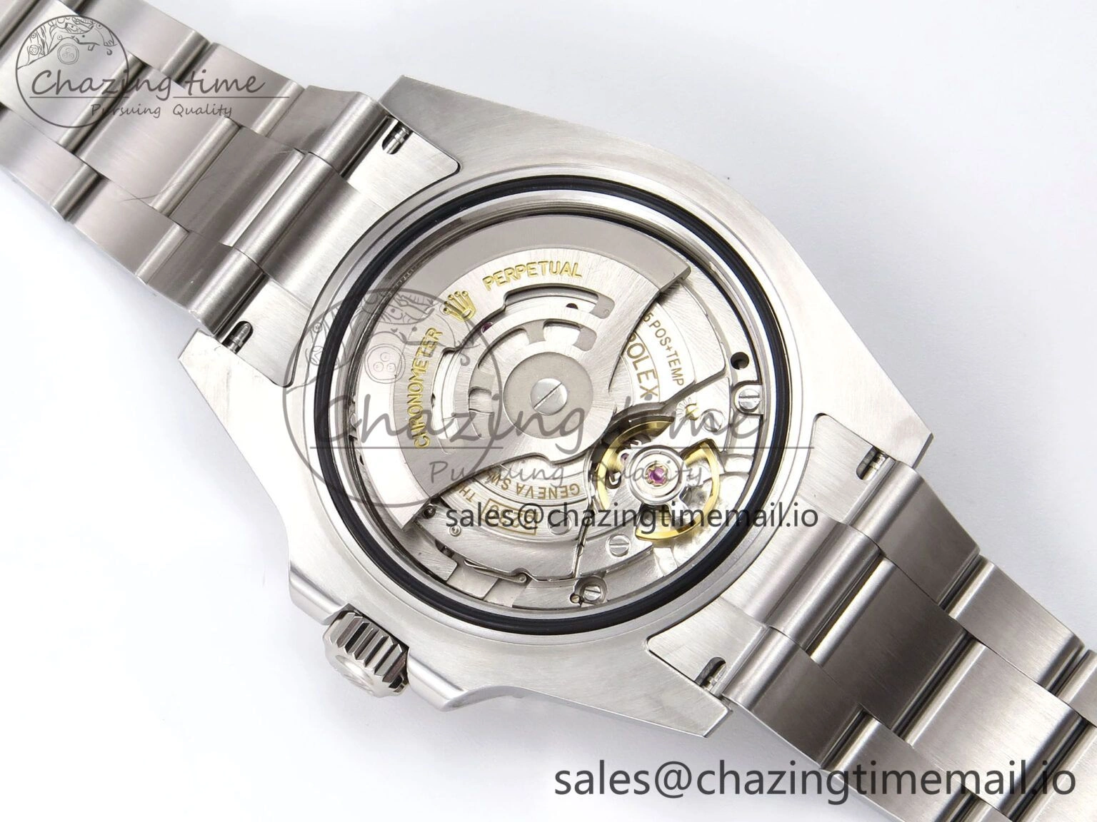 SmartChoice Submariner 41mm 124060 No Date SS EWEF Best Edition Black Dial on SS Bracelet A 965