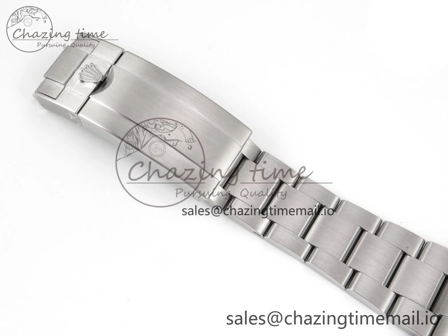 SmartChoice Submariner 41mm 124060 No Date SS EWEF Best Edition Black Dial on SS Bracelet A 965