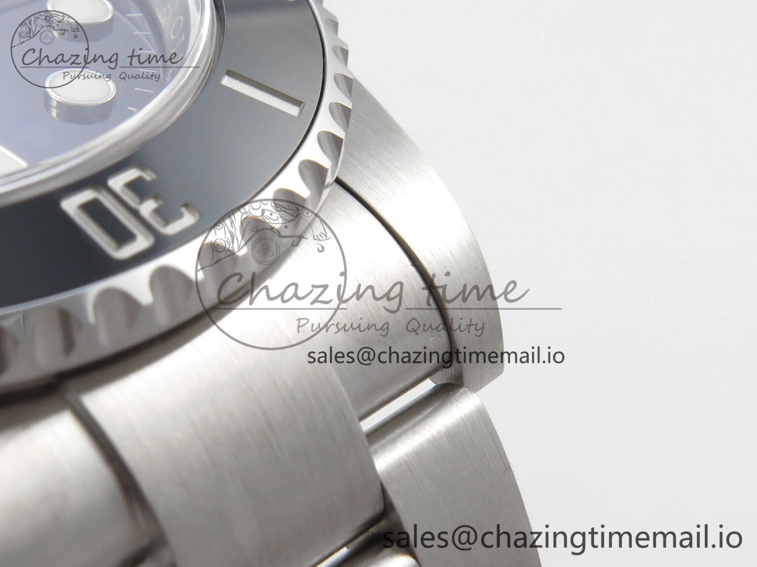 TechFriendly Submariner 41mm 124060 No Date THBF 904L Black Ceramic 1:1 Best Edition on SS Bracelet SH 285