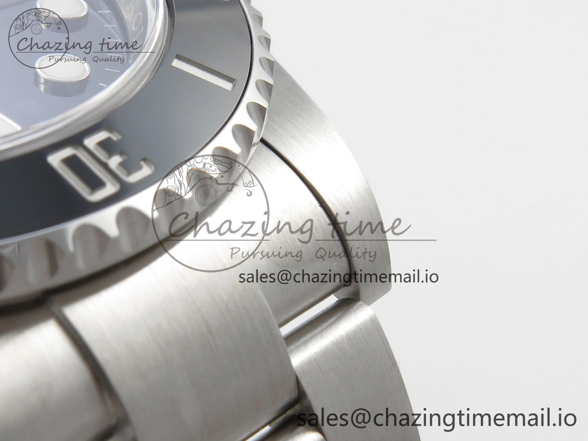 TechFriendly Submariner 41mm 124060 No Date THBF 904L Black Ceramic 1:1 Best Edition on SS Bracelet SH 285