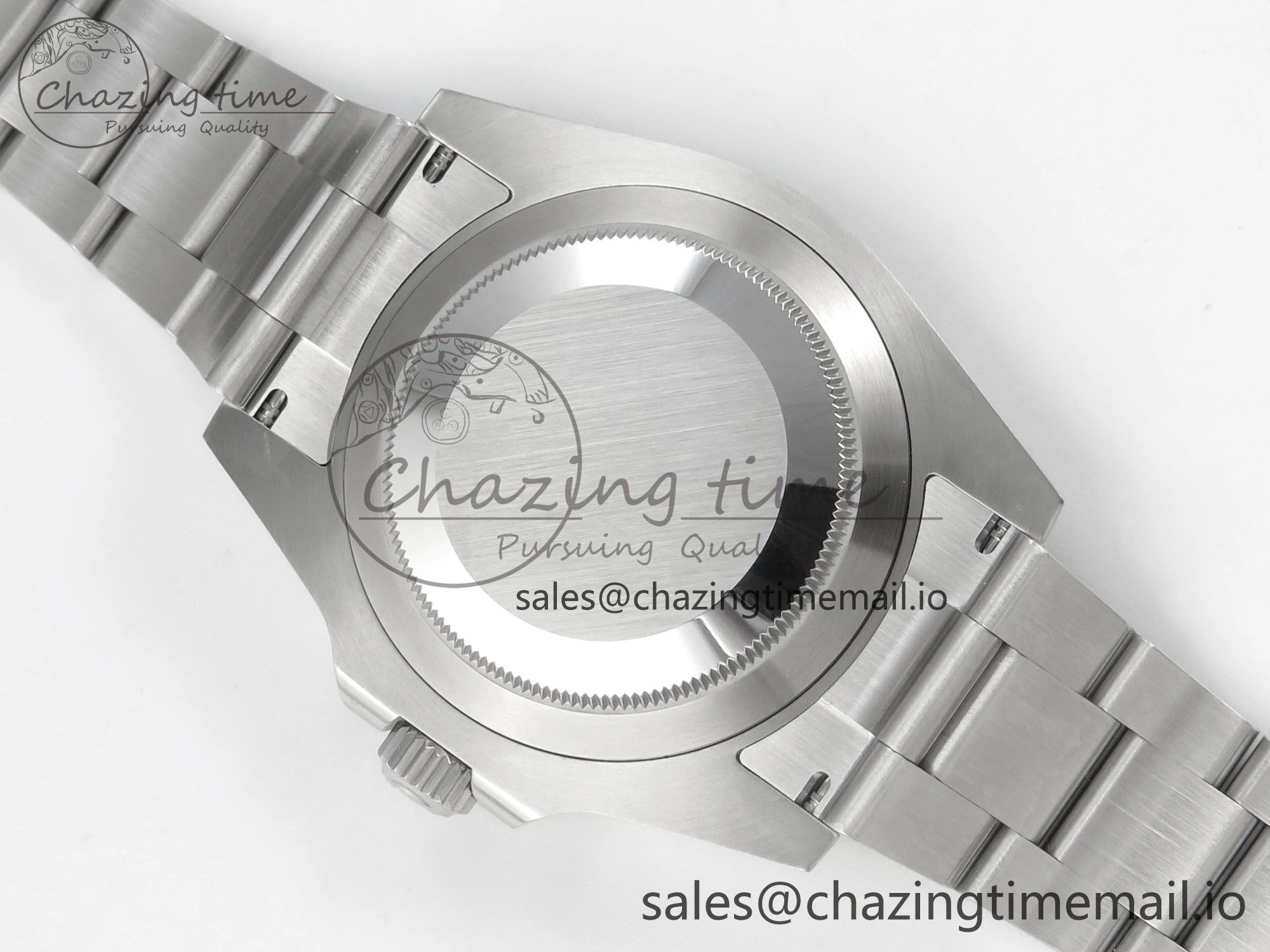 TechFriendly Submariner 41mm 124060 No Date THBF 904L Black Ceramic 1:1 Best Edition on SS Bracelet SH 285