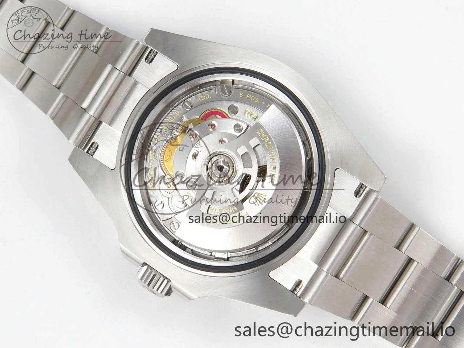 TechFriendly Submariner 41mm 124060 No Date THBF 904L Black Ceramic 1:1 Best Edition on SS Bracelet SH 285