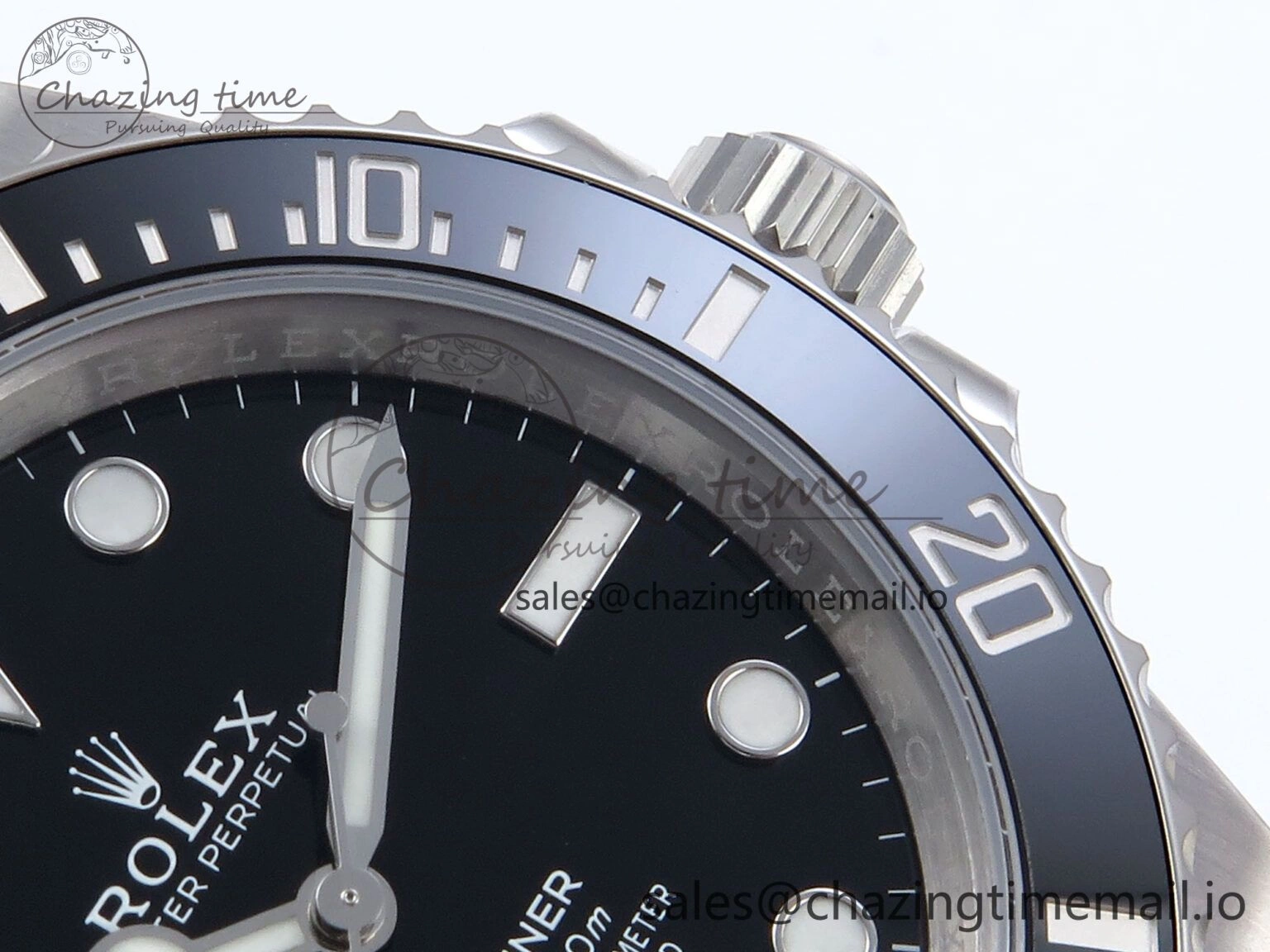 Submariner 41mm 124060 No Date VSF 1:1 Best Edition Black Ceramic on SS Bracelet VS GoodFit 889