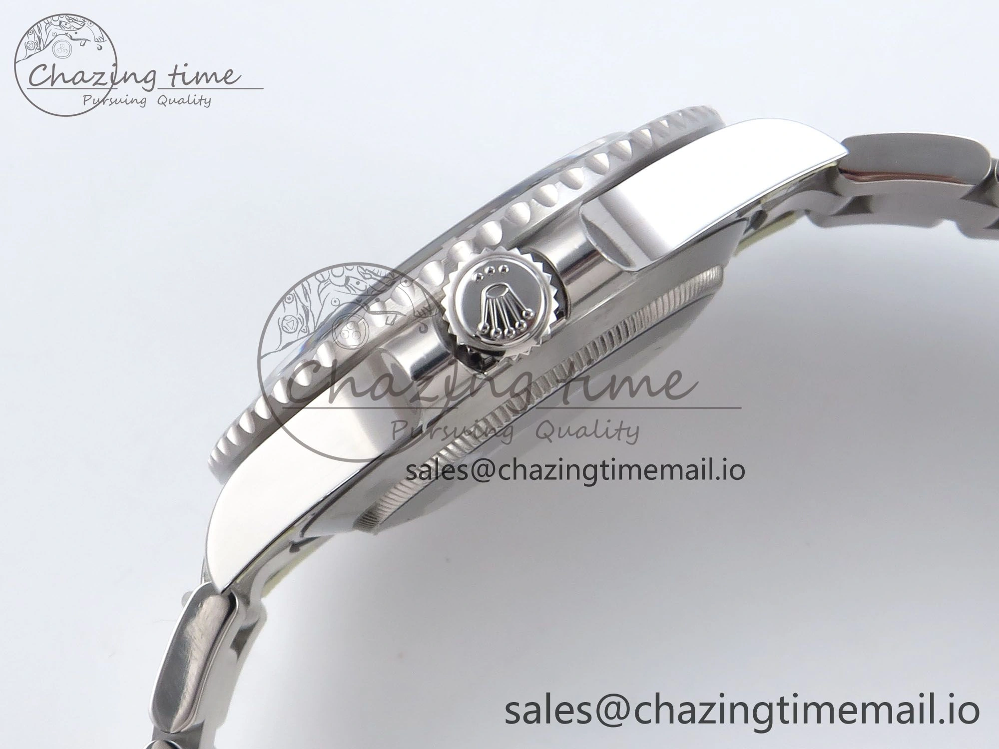 Submariner 41mm 124060 No Date VSF 1:1 Best Edition Black Ceramic on SS Bracelet VS GoodFit 889