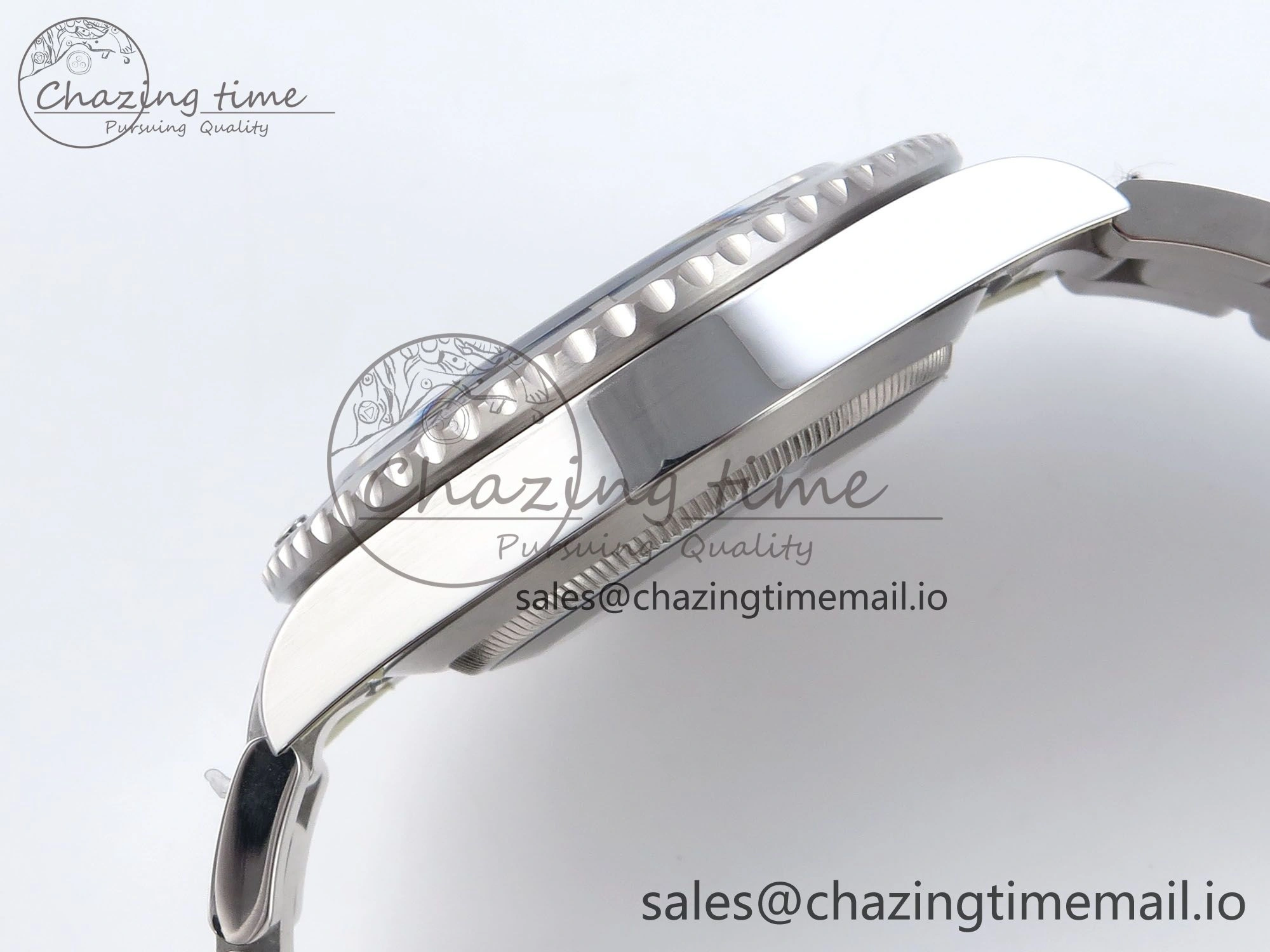 Submariner 41mm 124060 No Date VSF 1:1 Best Edition Black Ceramic on SS Bracelet VS GoodFit 889