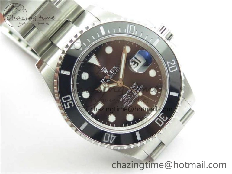QuickDry Submariner 41mm 126610 LN 904L Steel ROF 1:1 Best Edition Black Dial On SS Bracelet A 2801