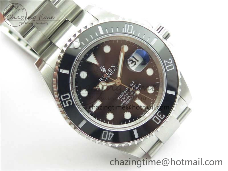 QuickDry Submariner 41mm 126610 LN 904L Steel ROF 1:1 Best Edition Black Dial On SS Bracelet A 2801