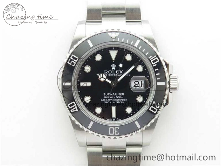 Submariner 41mm 126610 LN BP Maker Black Dial on SS Bracelet A Popular 2612