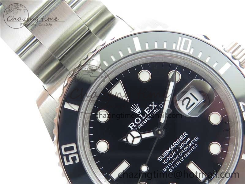 Submariner 41mm 126610 LN BP Maker Black Dial on SS Bracelet A Popular 2612