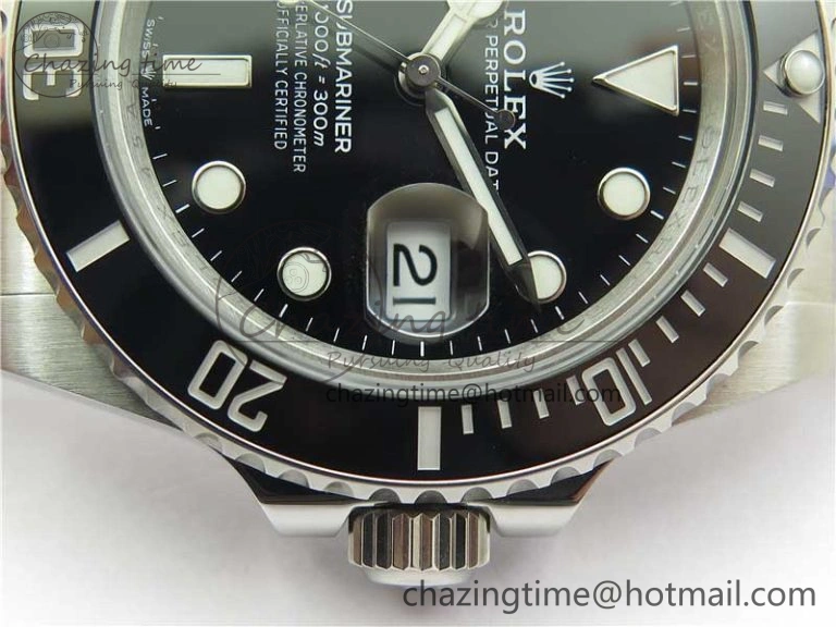 Submariner 41mm 126610 LN BP Maker Black Dial on SS Bracelet A Popular 2612