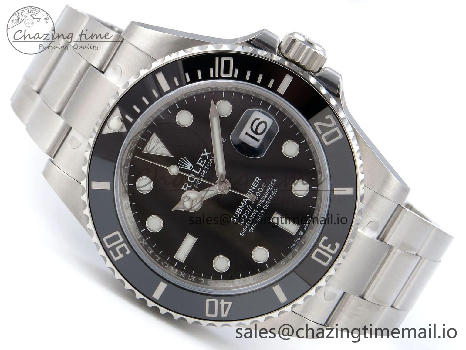 Submariner 41mm 126610 LN Black 904L Steel QF+ 1:1 Best Edition VR EyeCatching 944