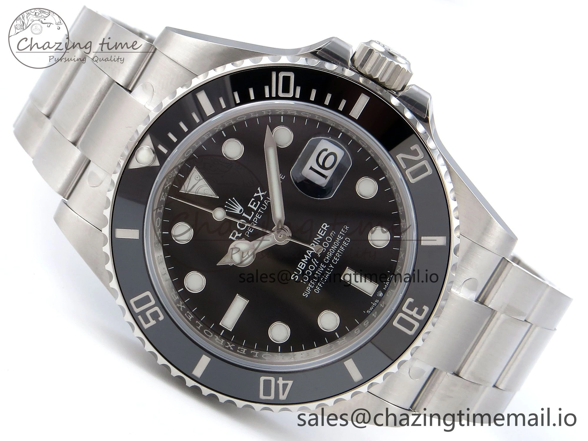 Submariner 41mm 126610 LN Black 904L Steel QF+ 1:1 Best Edition VR EyeCatching 944
