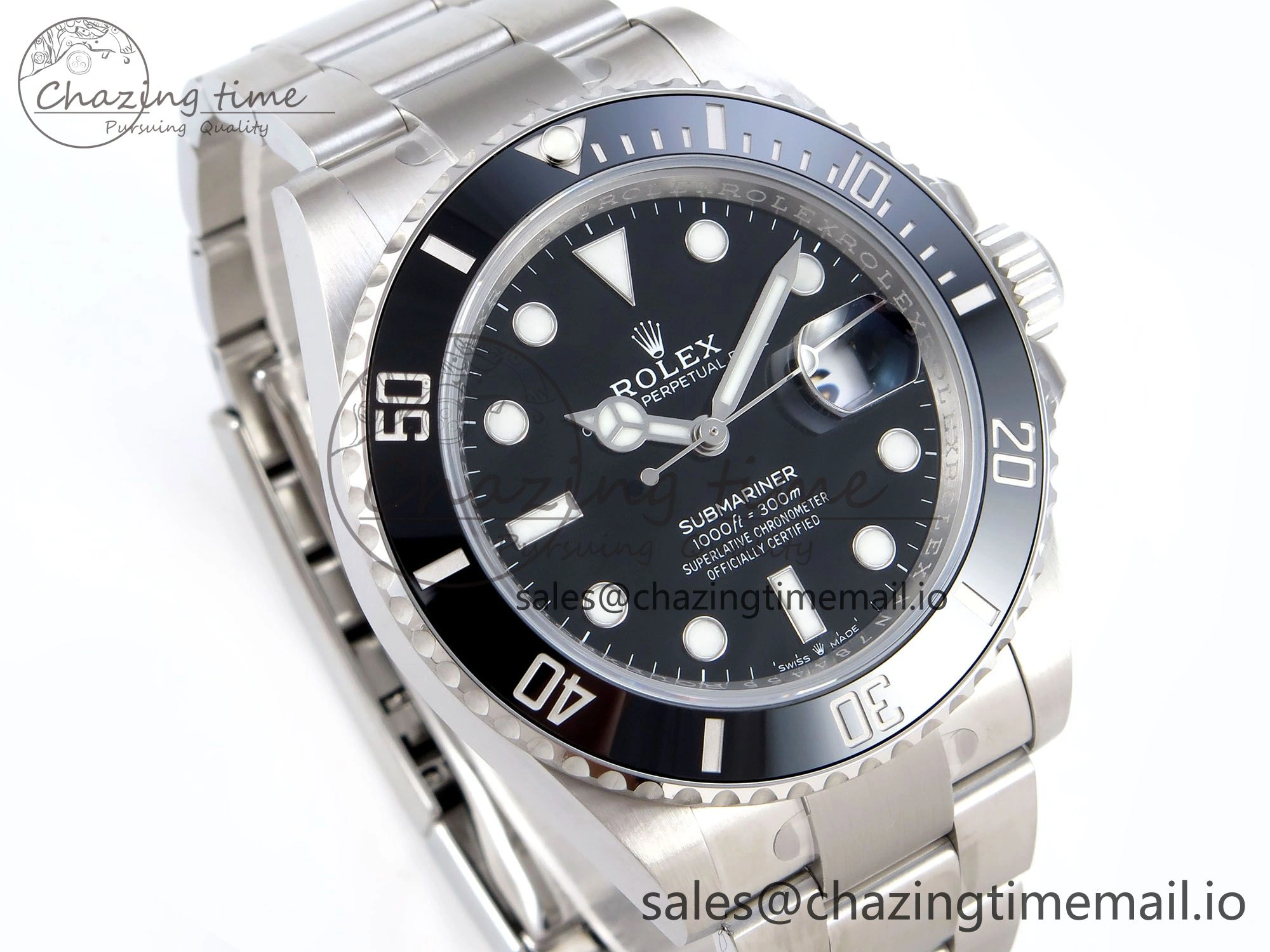 Submariner 41mm 126610 LN Black 904L Steel QF+ 1:1 Best Edition VR EyeCatching 944