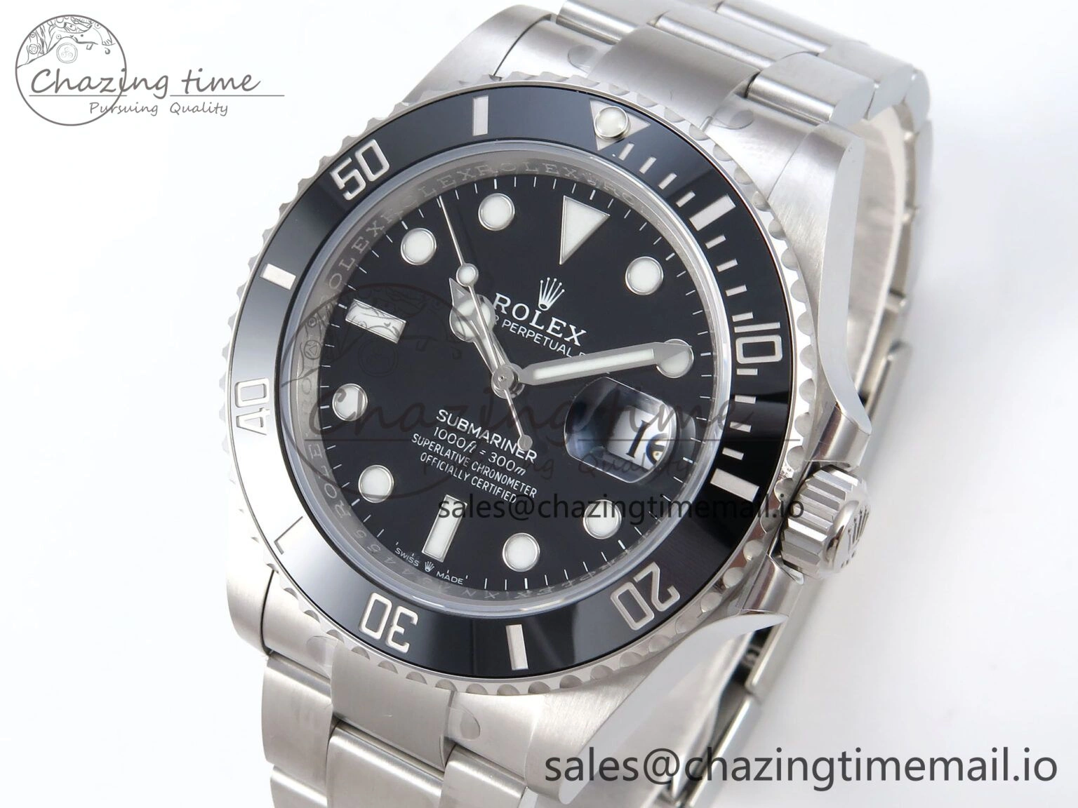 Submariner 41mm 126610 LN Black 904L Steel QF+ 1:1 Best Edition VR EyeCatching 944