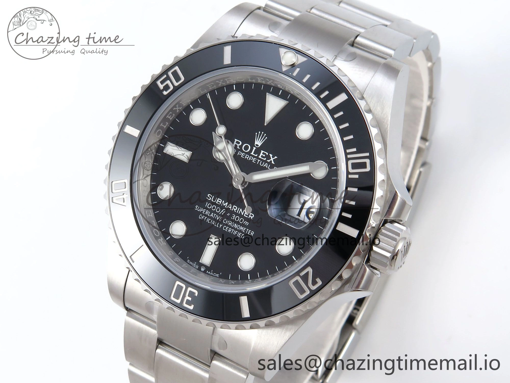 Submariner 41mm 126610 LN Black 904L Steel QF+ 1:1 Best Edition VR EyeCatching 944
