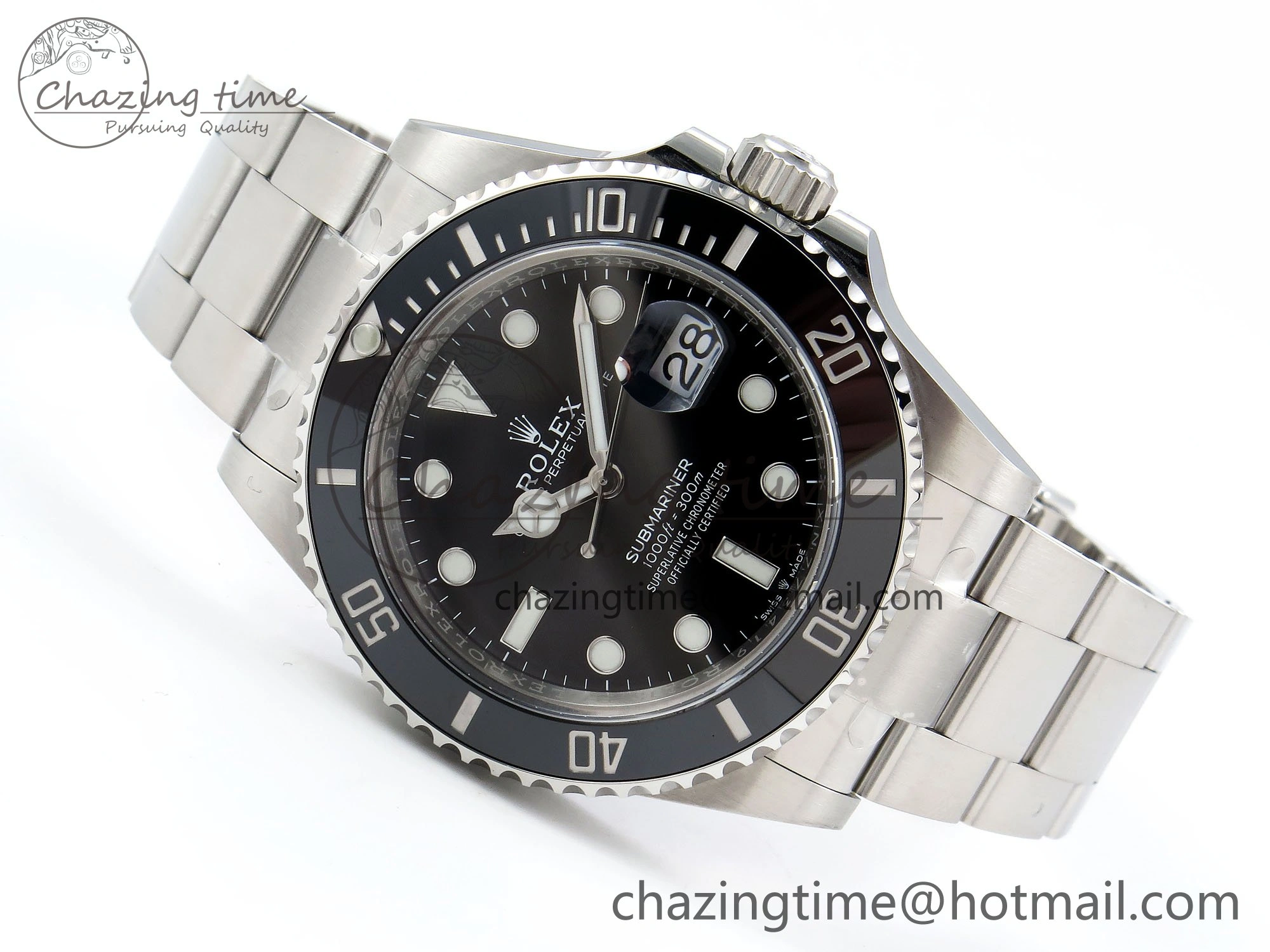 Submariner 41mm 126610 LN Black Ceramic 904L Steel Clean 1:1 Best Edition VR Durable 1554