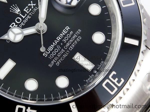 Submariner 41mm 126610 LN Black Ceramic 904L Steel Clean 1:1 Best Edition VR Durable 1554