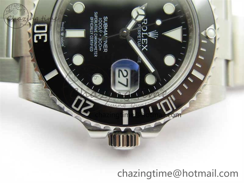 Submariner 41mm 126610 LN Black Ceramic 904L Steel MIF 1:1 Best Edition VR Chic 2460