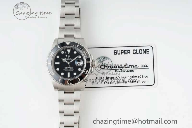 Submariner 41mm 126610 LN Black Ceramic 904L Steel NTF 1:1 Best Edition VR Practical 2296