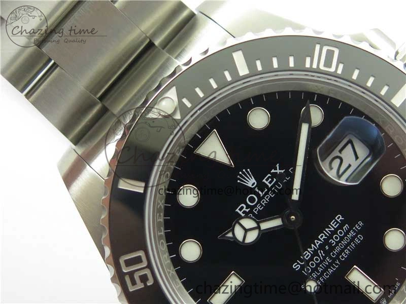Submariner 41mm 126610 LN Black Ceramic 904L Steel RF 1:1 Best Edition RF Unique 2491
