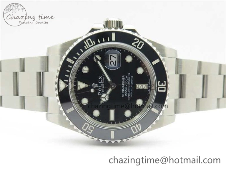 Submariner 41mm 126610 LN Black Ceramic 904L Steel RF 1:1 Best Edition RF Unique 2491