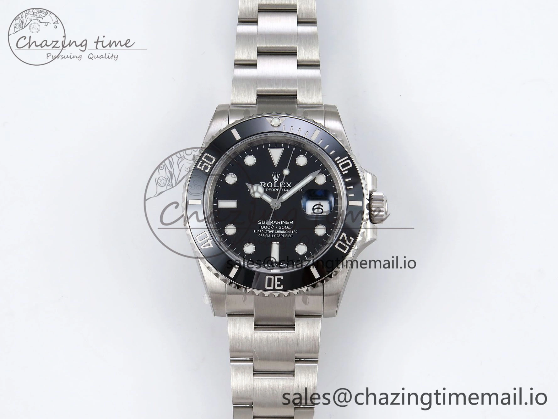 UrbanChic Submariner 41mm 126610 LN Black Ceramic 904L Steel VSF 1:1 Best Edition VS 1658