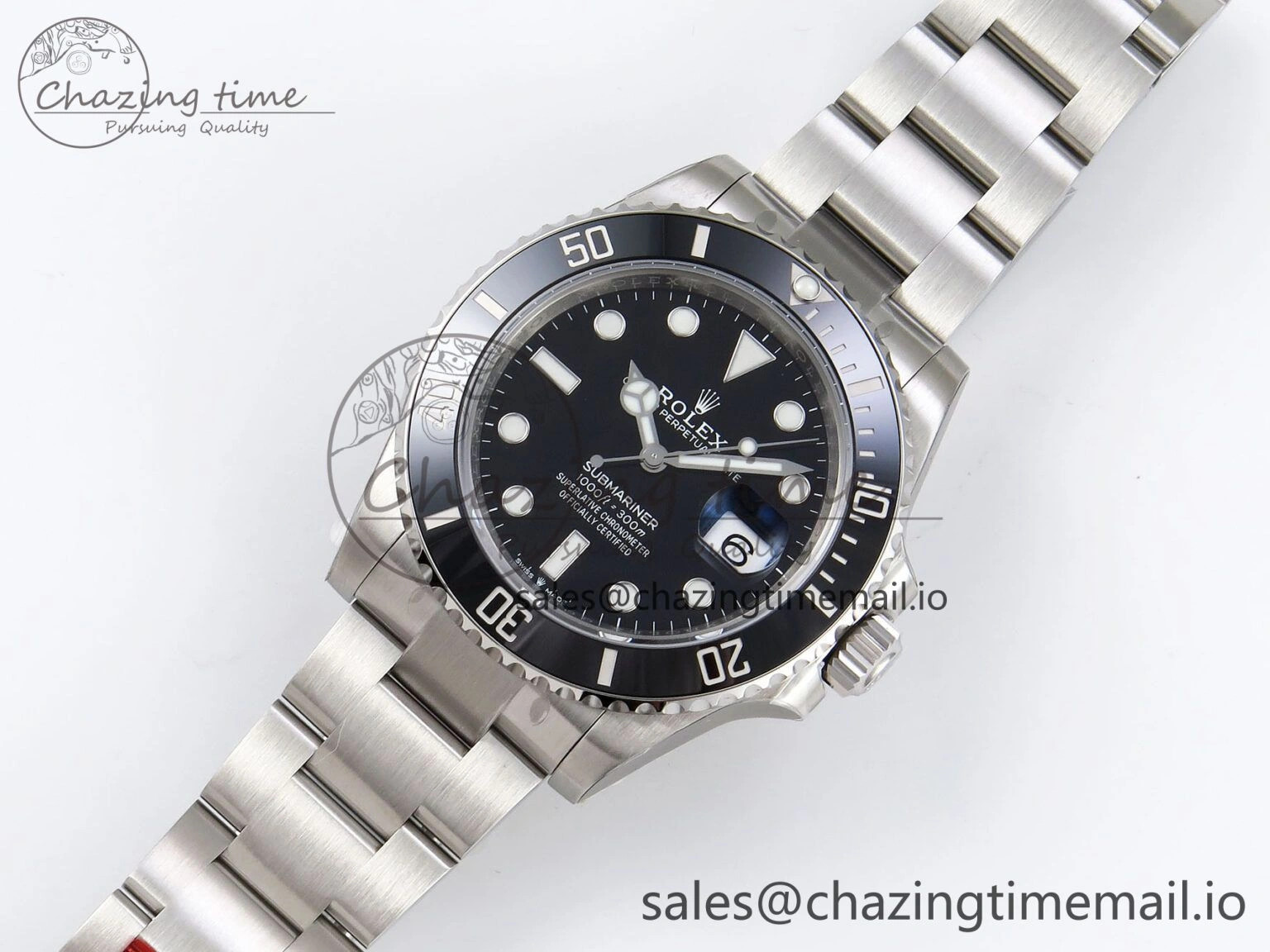 UrbanChic Submariner 41mm 126610 LN Black Ceramic 904L Steel VSF 1:1 Best Edition VS 1658