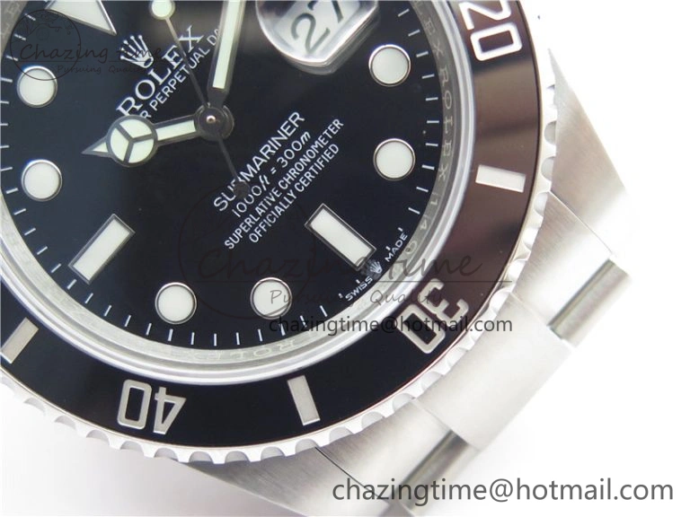 Submariner 41mm 126610 LN Black Ceramic 904L Steel VVSF 1:1 Best Edition A Durable 2494