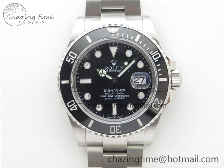 Submariner 41mm 126610 LN Black Ceramic 904L Steel VVSF 1:1 Best Edition A Durable 2494