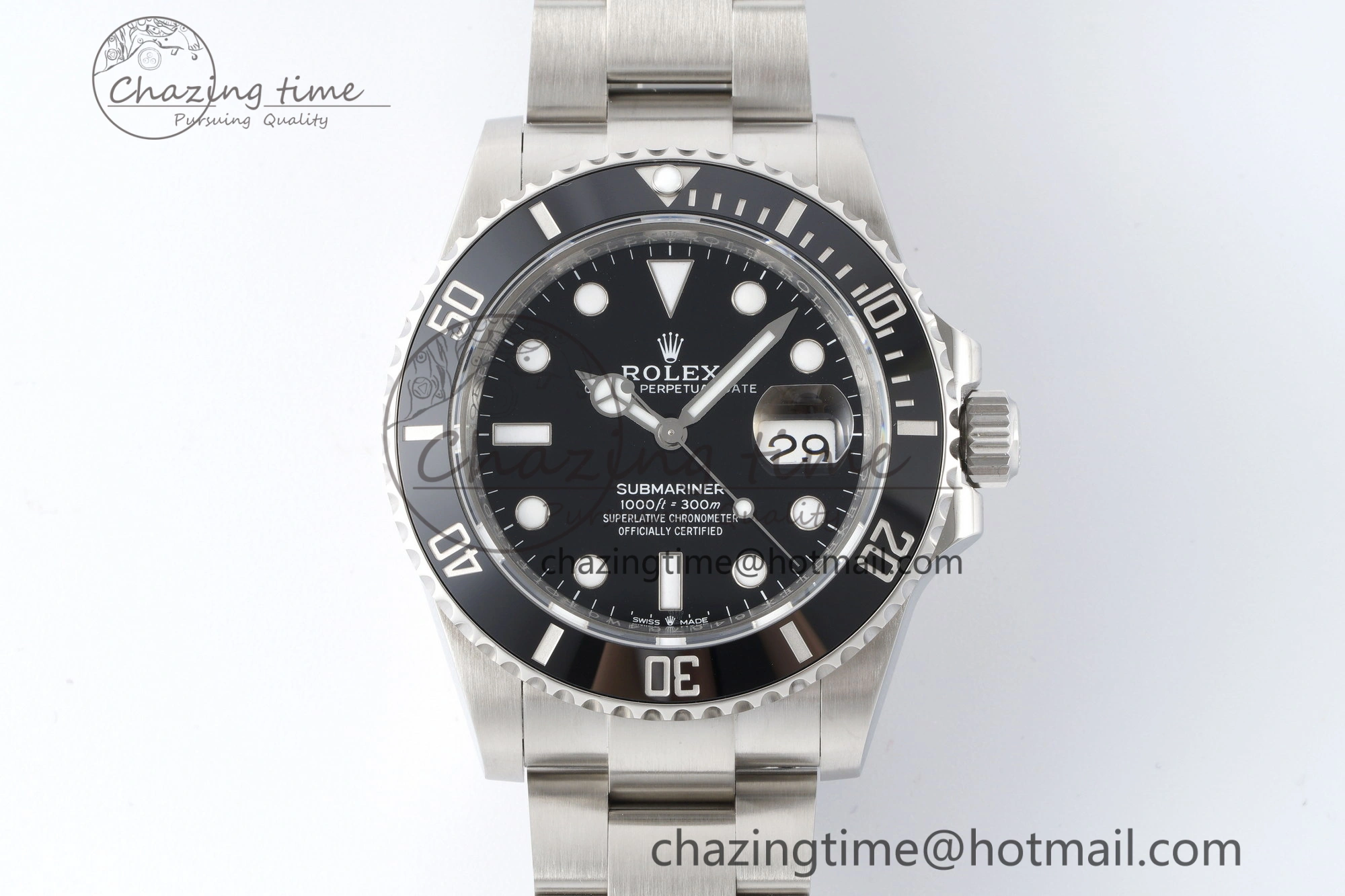 Submariner 41mm 126610 LN Black Ceramic 904L Steel ZF 1:1 Best Edition VR Reliable 2200