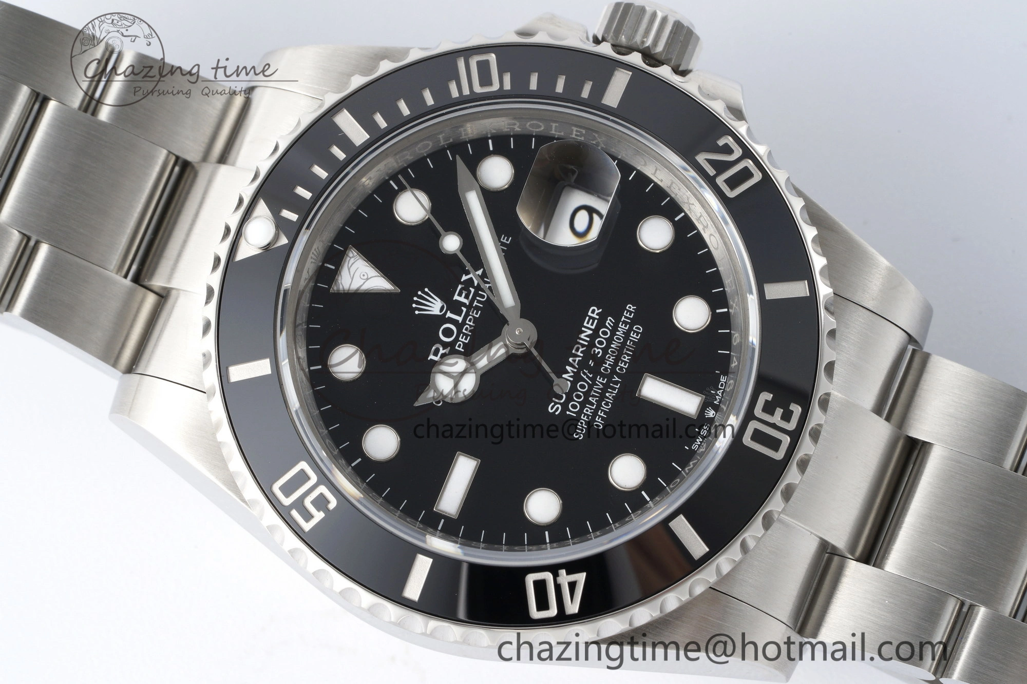 Submariner 41mm 126610 LN Black Ceramic 904L Steel ZF 1:1 Best Edition VR Reliable 2200