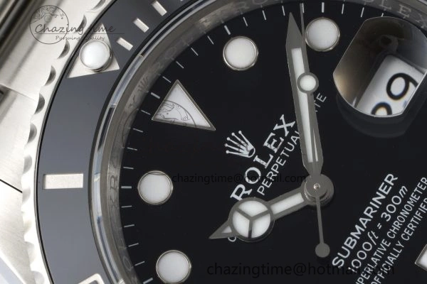Submariner 41mm 126610 LN Black Ceramic 904L Steel ZF 1:1 Best Edition VR Reliable 2200
