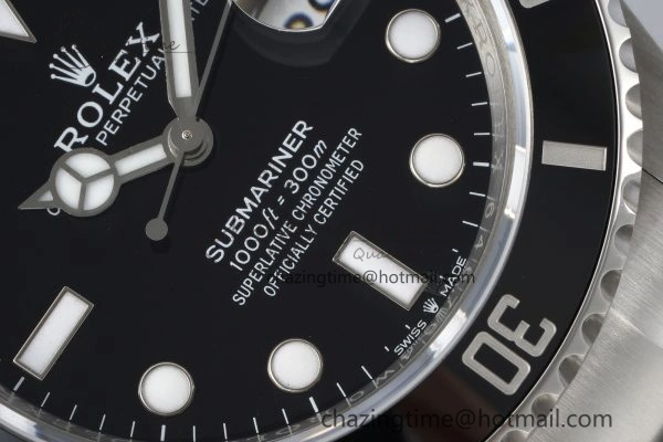 Submariner 41mm 126610 LN Black Ceramic 904L Steel ZF 1:1 Best Edition VR Reliable 2200
