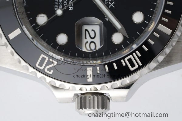 Submariner 41mm 126610 LN Black Ceramic 904L Steel ZF 1:1 Best Edition VR Reliable 2200
