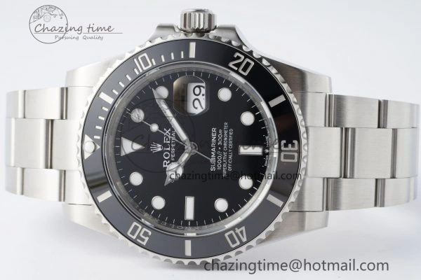 Submariner 41mm 126610 LN Black Ceramic 904L Steel ZF 1:1 Best Edition VR Reliable 2200